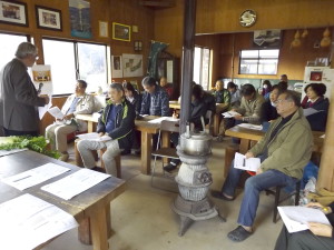 神付ふるさと村　保田先生の講演